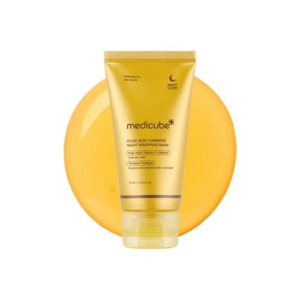 Medicube Kojic Acid Turmeric Night Wrapping Mask New in Box